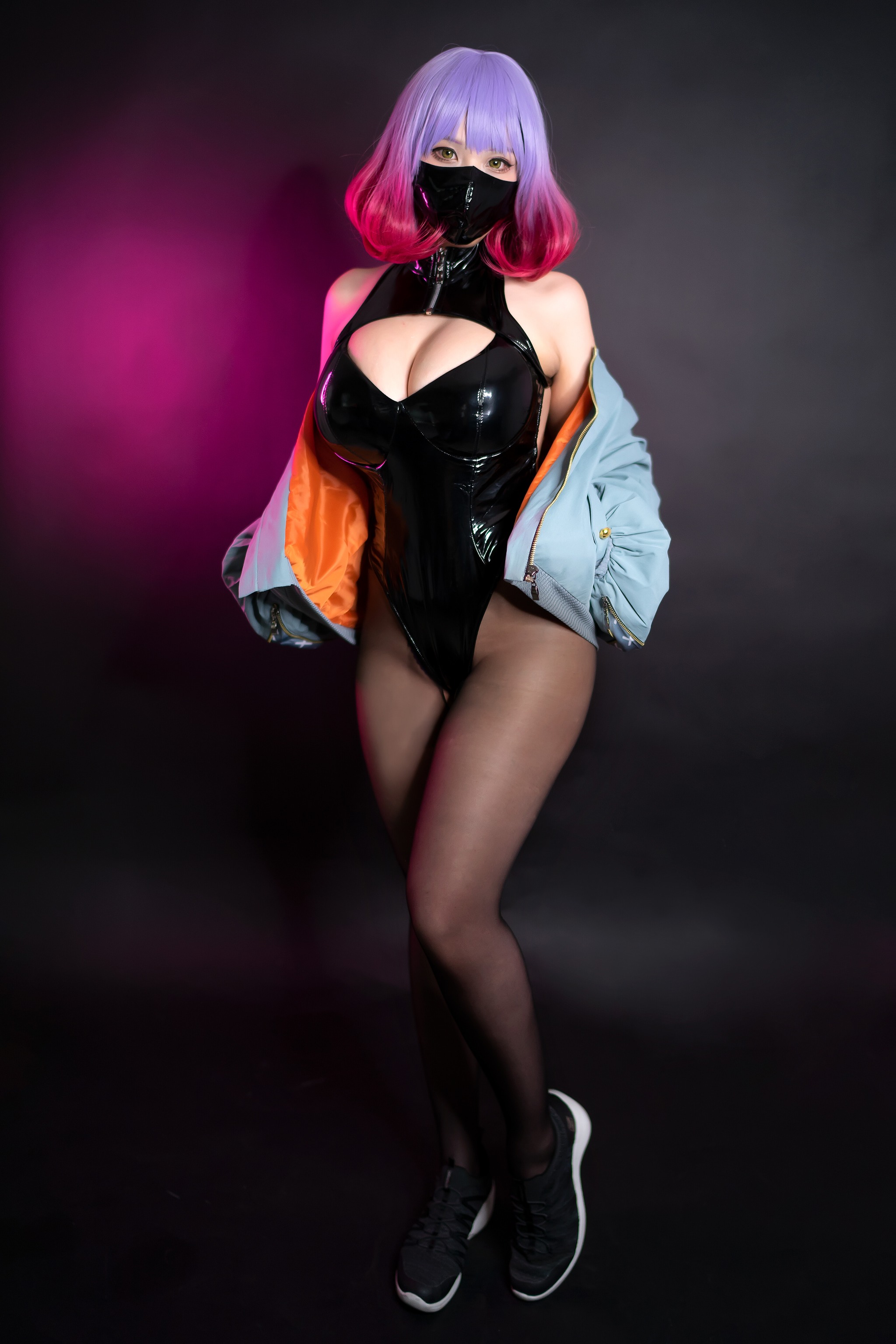 Hana Bunny - NO.076 Mask Girl Luna[11P]-XikXak